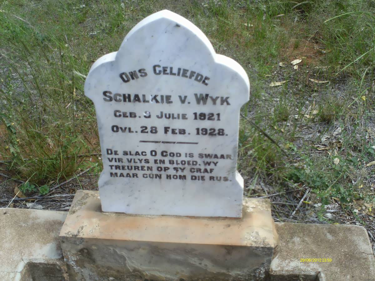 WYK Schalkie, v. 1921-1928