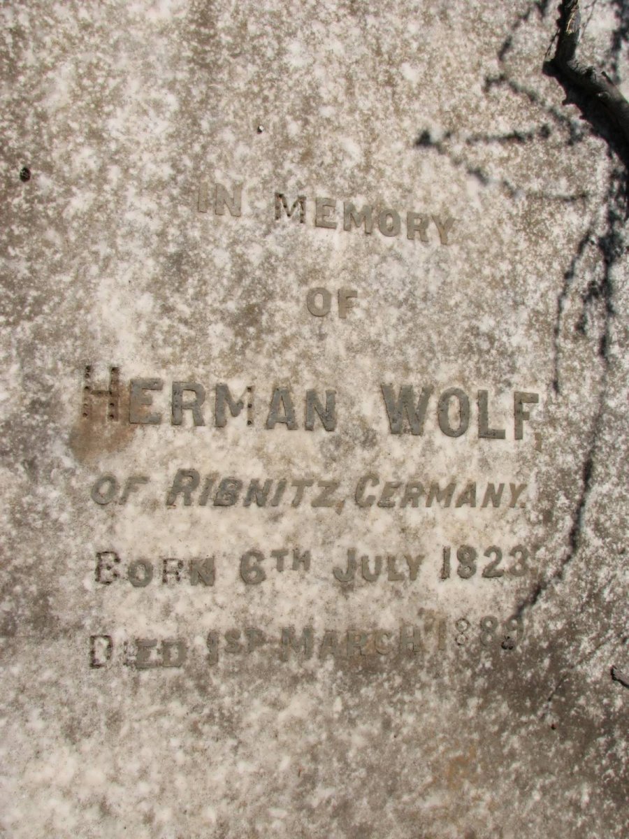 WOLF Herman 1823-1889