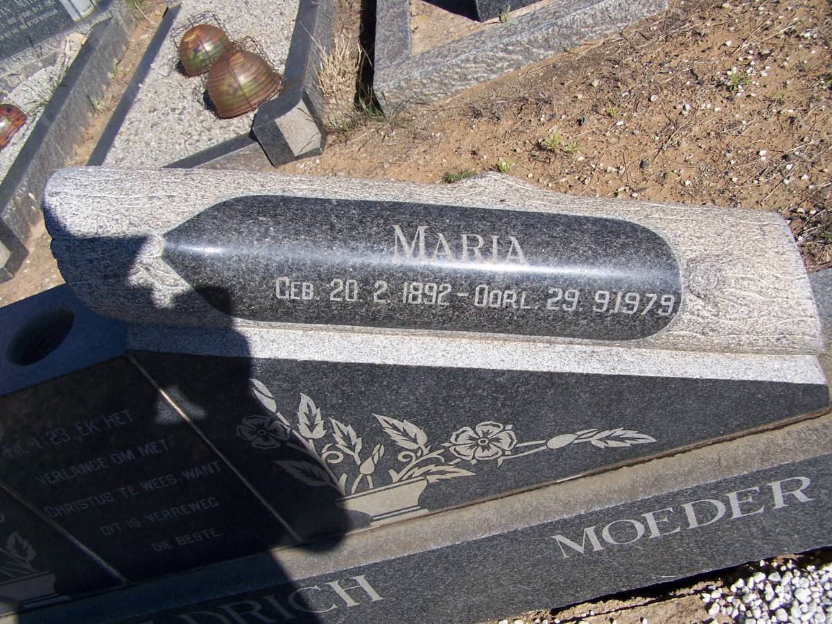 ALDRICH Maria 1892-1979