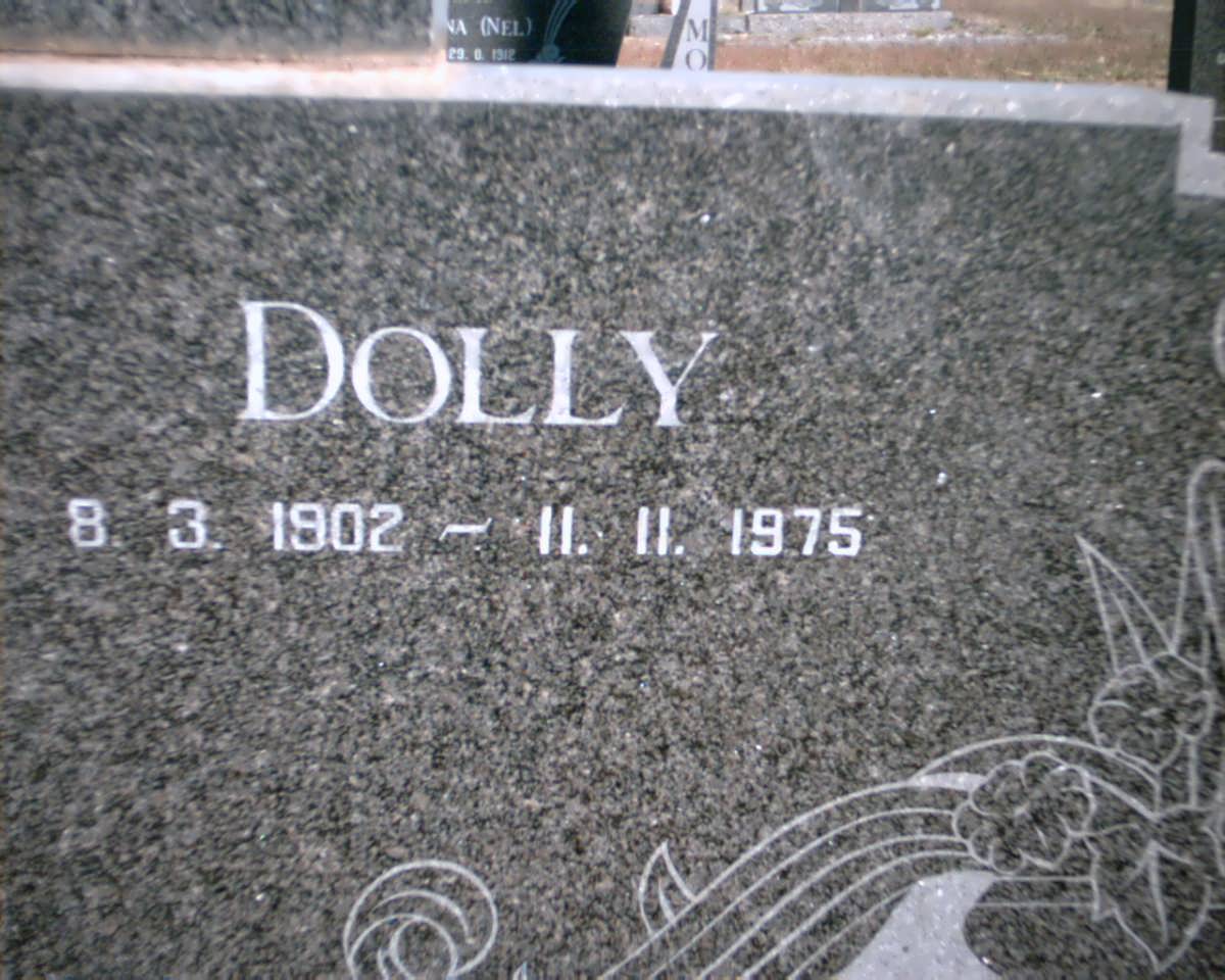 BERG Dolly, van den 1902-1975