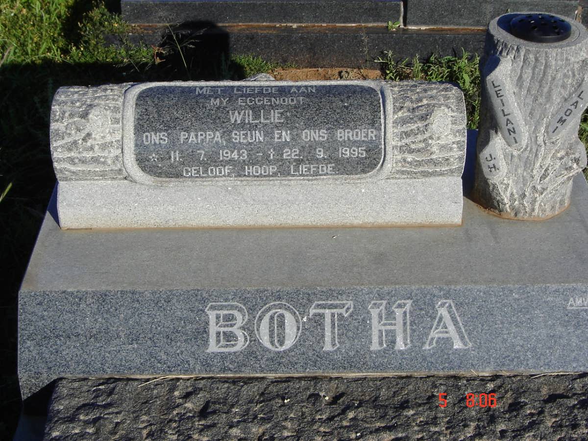 BOTHA Willie 1943-1995