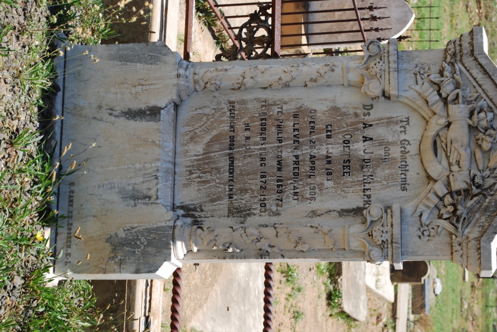 COETSEE A.A.J. De Klerk 1832-1906