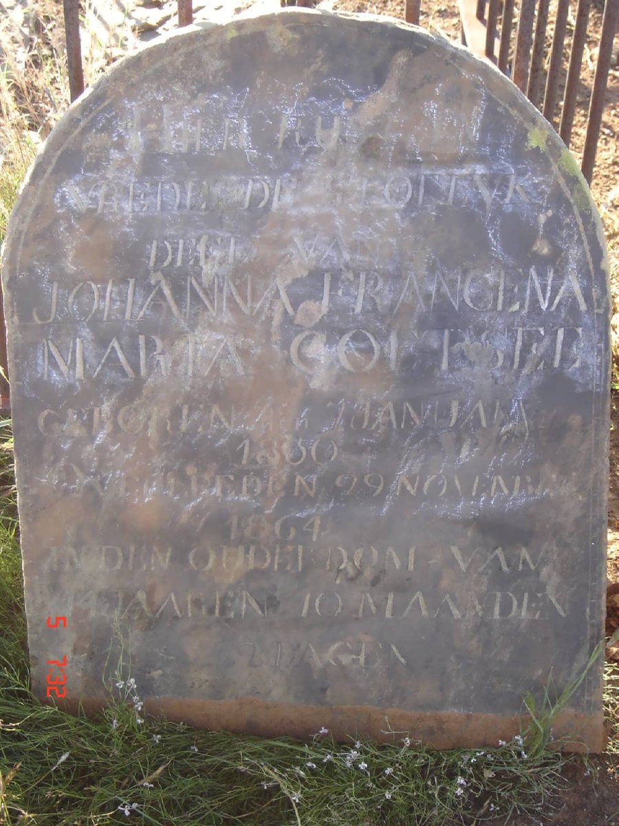 COETSEE Johanna Francena Maria 1950-1964