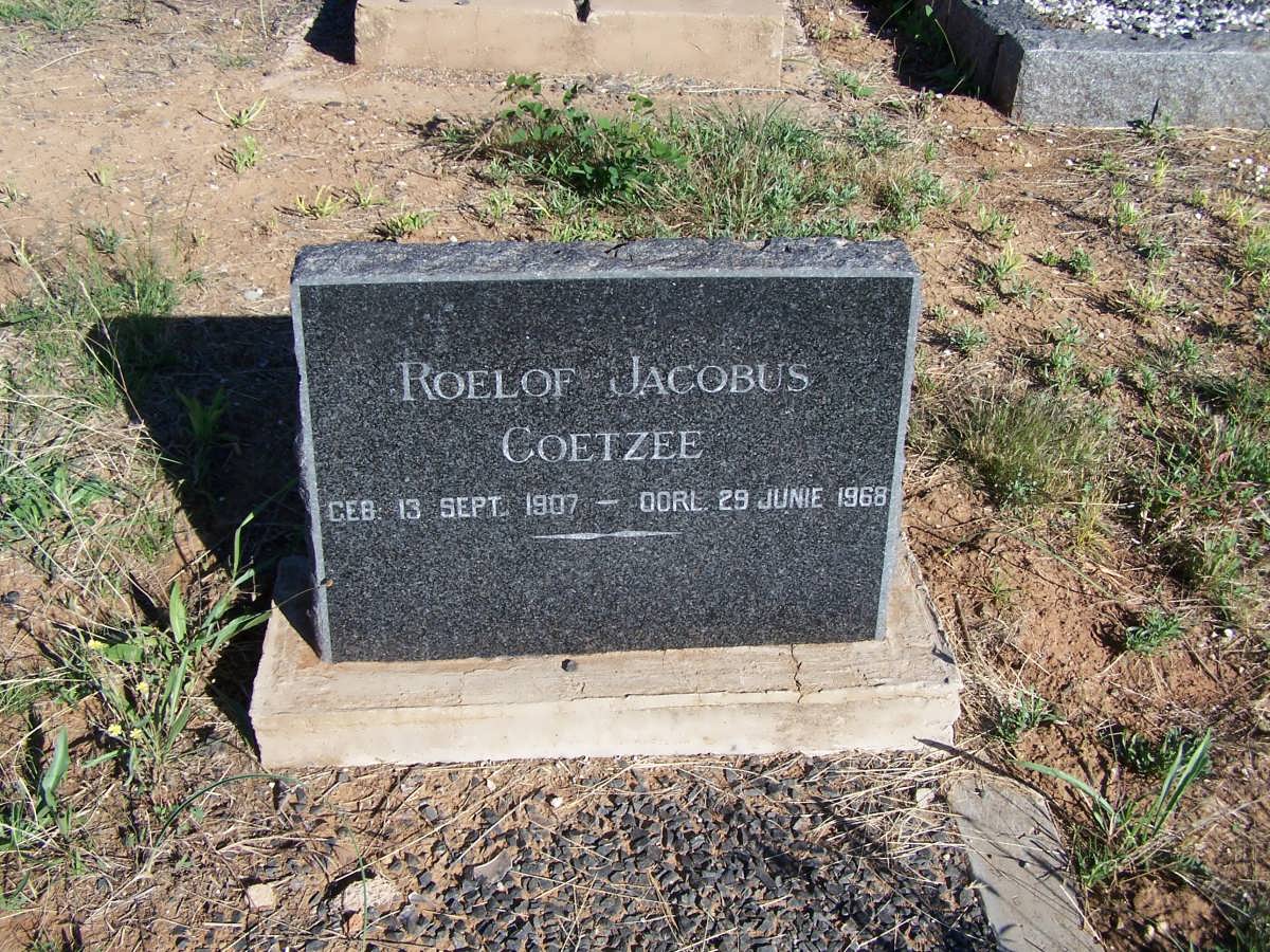 COETZEE Roelof Jacobus 1907-1968