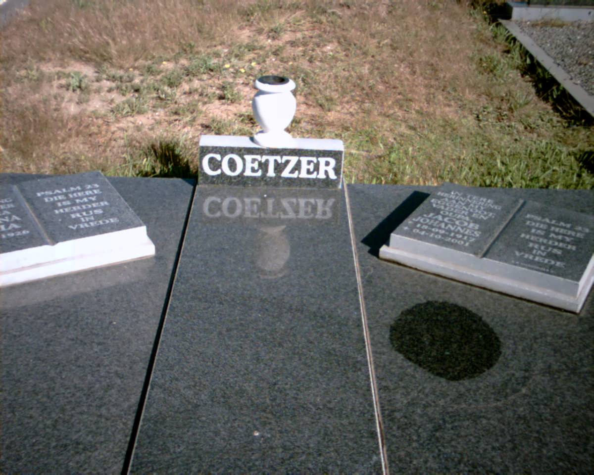 COETZER Jacob Johannes 1917-2001 &amp; Johanna Maria 1926-