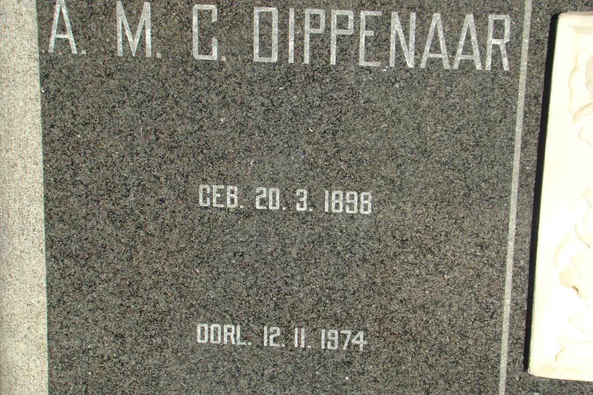 DIPPENAAR A.M.C. 1898-1974