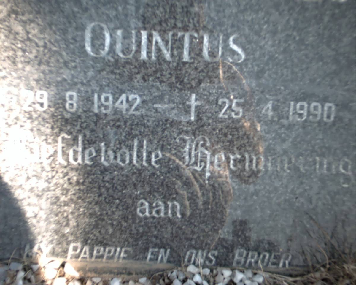 GROBBELAAR Coert Johannes Quintus 1942-1990