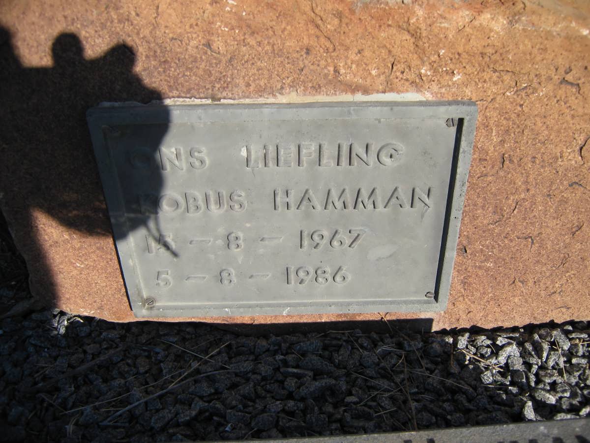 HAMMAN Kobus 1967-1986