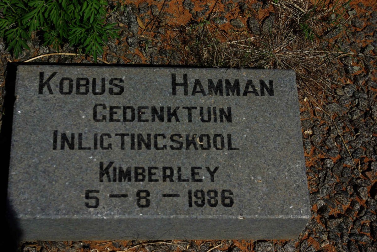 HAMMAN Kobus -1986
