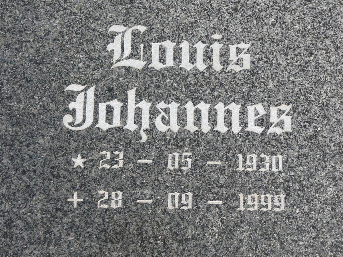 HOLTZHAUSEN Louis Johannes 1930-1999