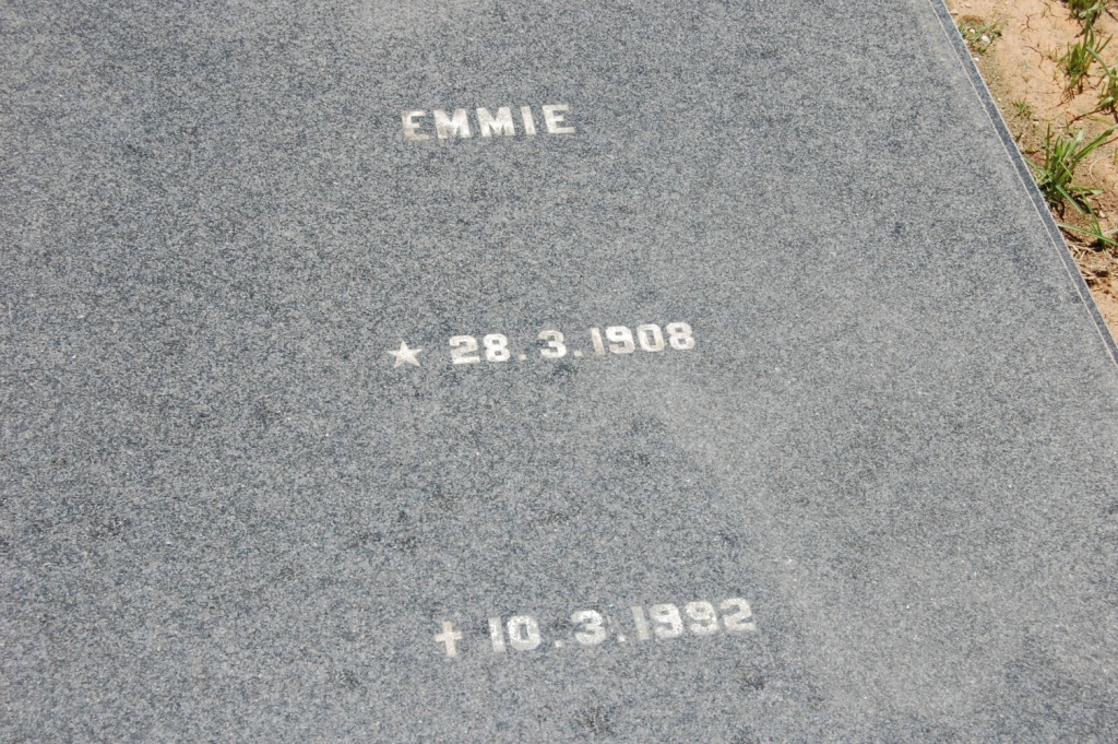 KRUGER Emmie 1908-1992