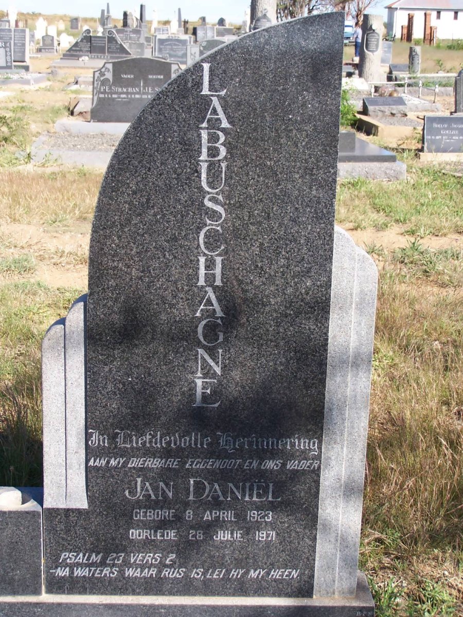 LABUSCHAGNE Jan Daniël 1923-1971