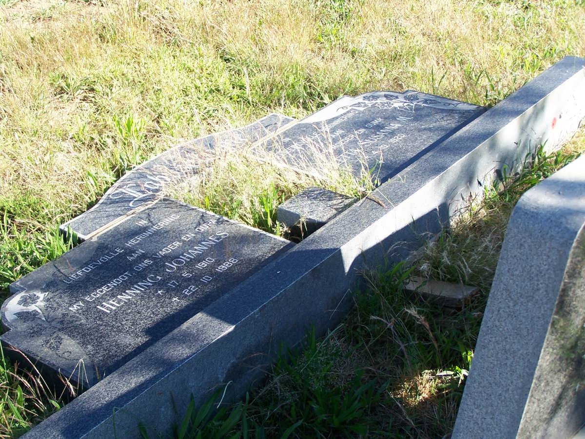 ? Henning Johannes 1910-1988 &amp; Aletta Susanna M. 1920-
