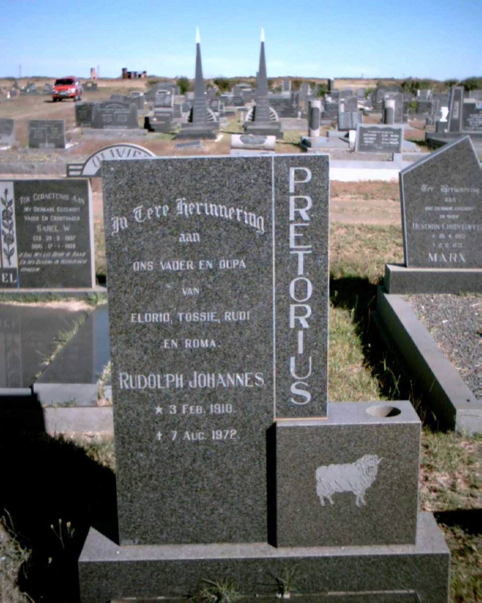PRETORIUS Rudolph Johannes 1910-1972