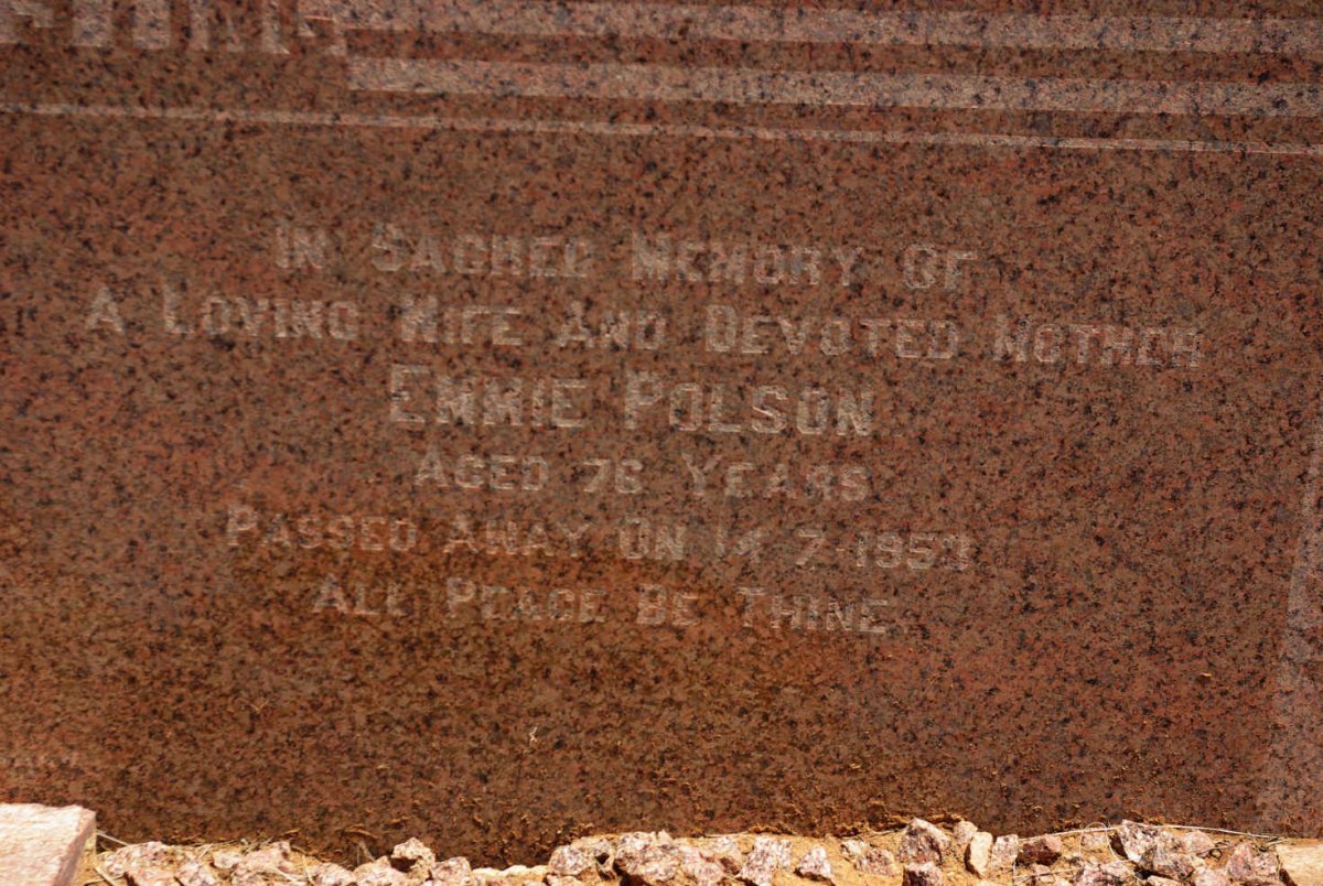 POLSON Emmie -1953