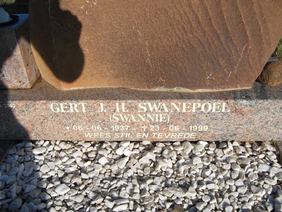SWANEPOEL Gert J.H. 1937-1999