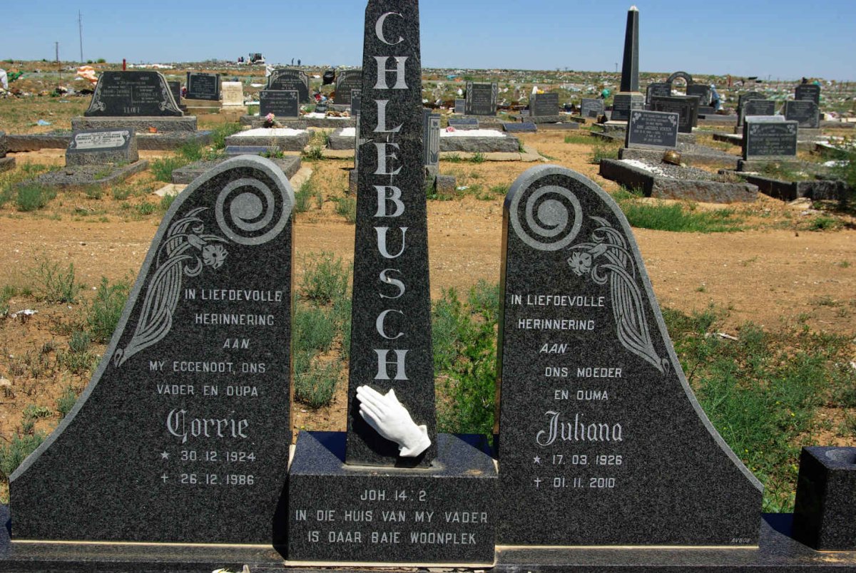 SCHLEBUSCH Corrie 1924-1986 &amp; Juliana 1926-2010