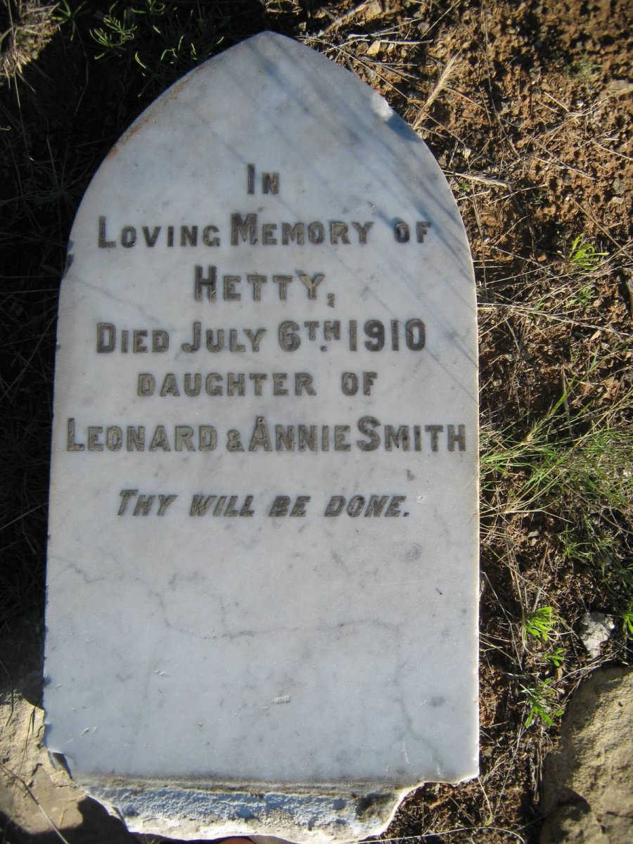 SMITH Hetty -1910