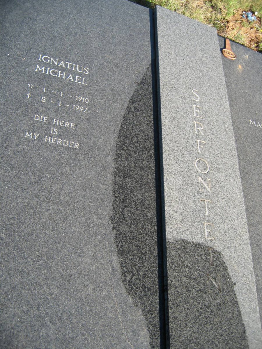 SERFONTEIN Ignatius Michael 1910-1992