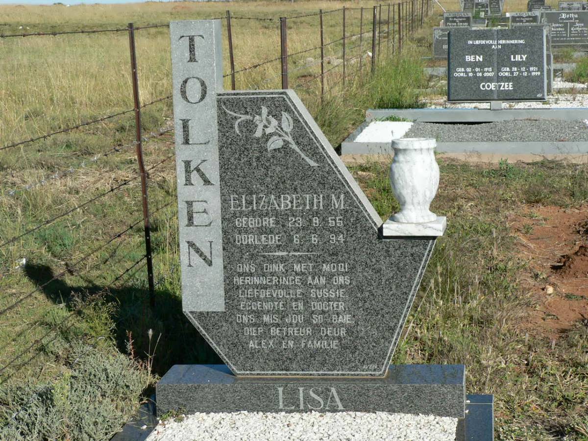 TOLKEN Elizabeth M. 1955-1994