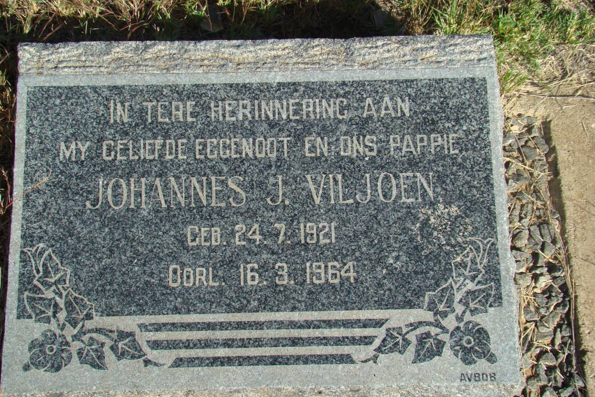 VILJOEN Johannes J. 1921-1964