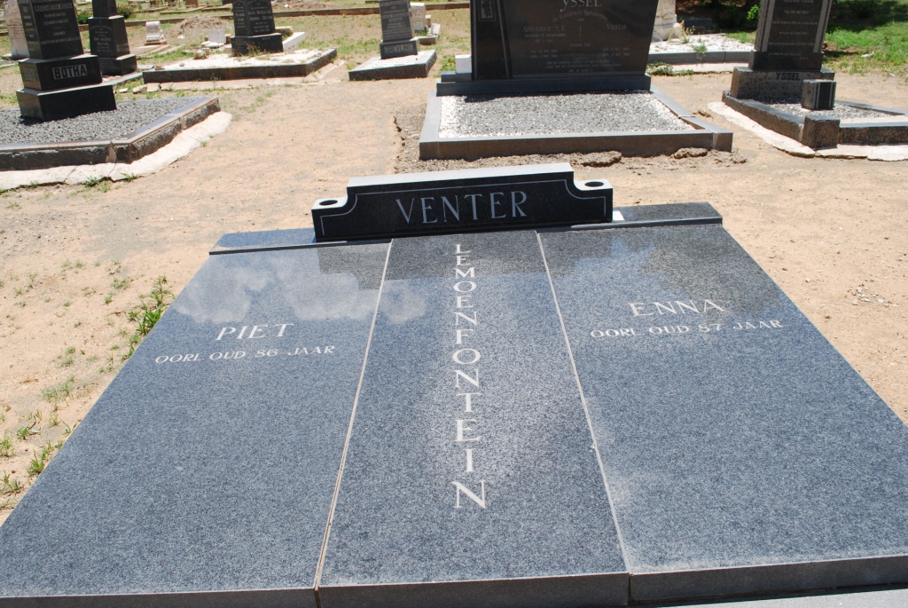 VENTER Piet &amp; Enna