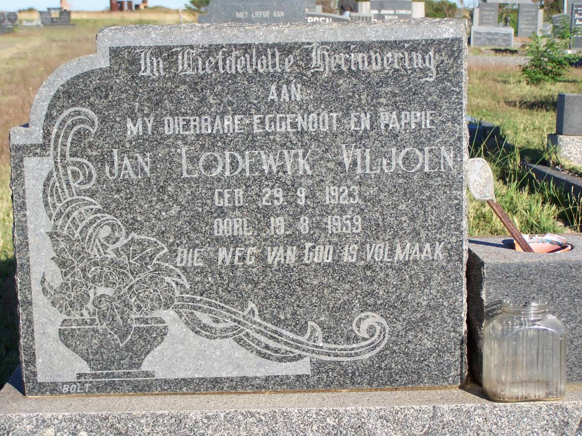 VILJOEN Jan Lodewyk 1923-1959