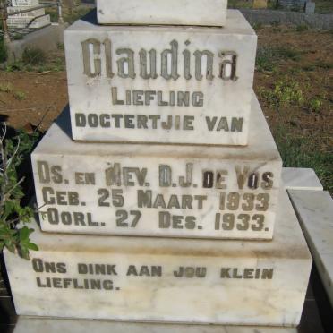 VOS Claudina, de 1933-1933