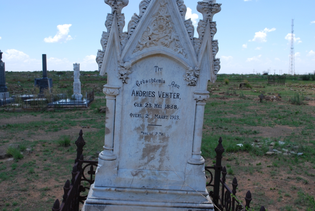VENTER Andries 1838-1913