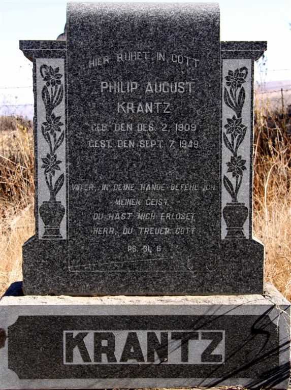 KRANTZ Philip August 1909-1949