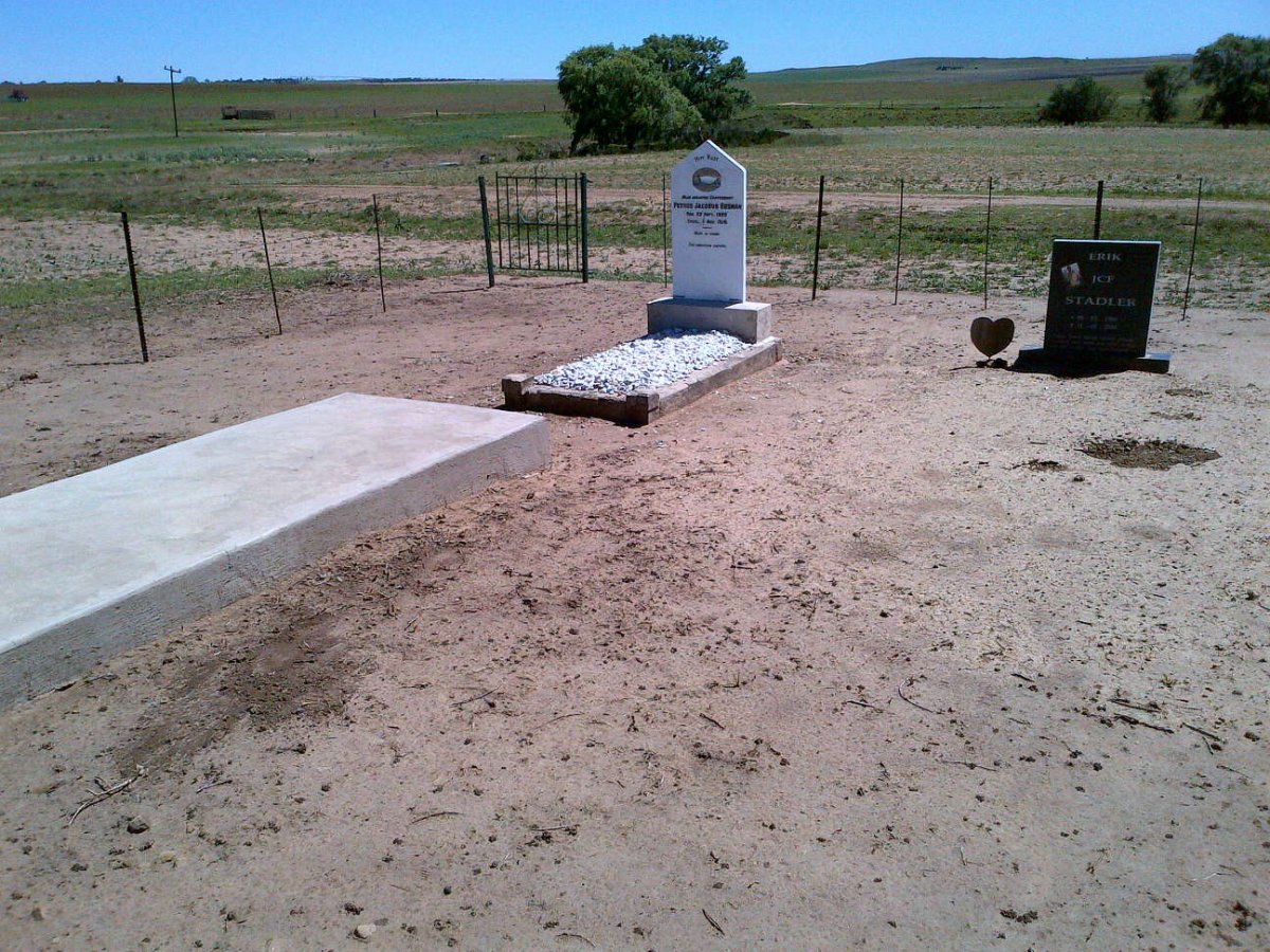 1. Overview on Bosmansvlei farm cemetery