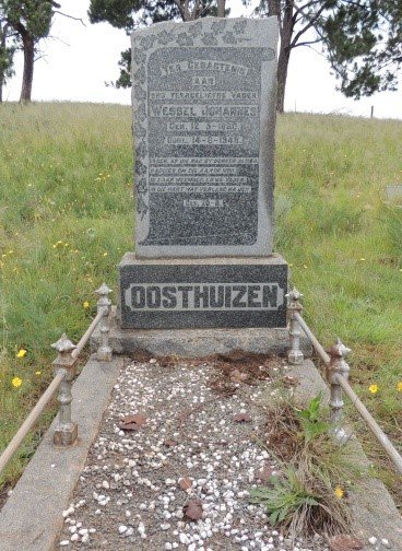 OOSTHUIZEN Wessel Johannes 1868-1948