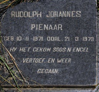 PIENAAR Rudolph Johannes 1971-1973