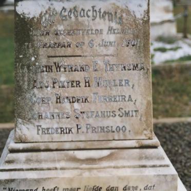 1. Monument erected for those who died 6.6.1901 at GRASPAN  