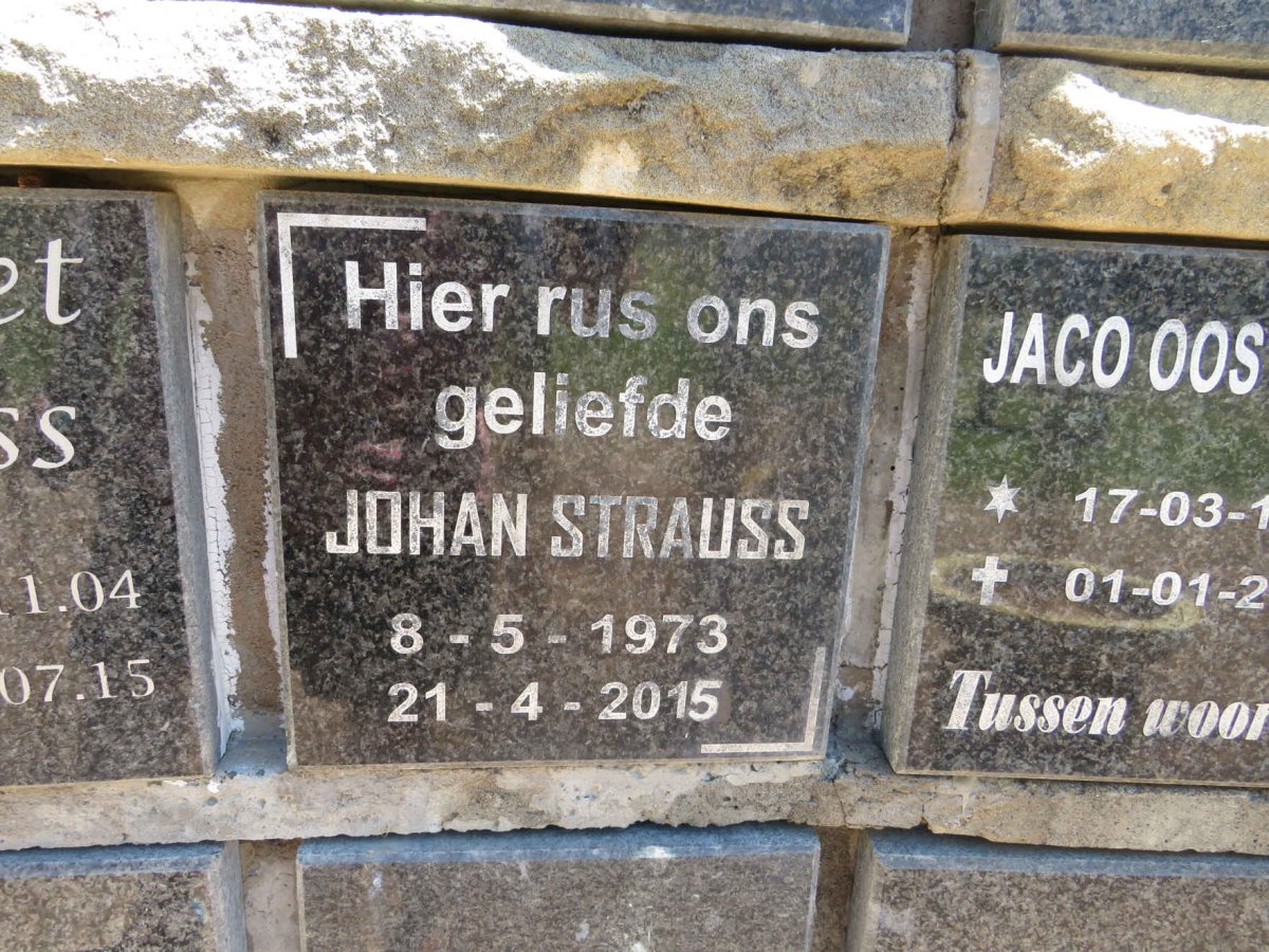 STRAUSS Johan 1973-2015