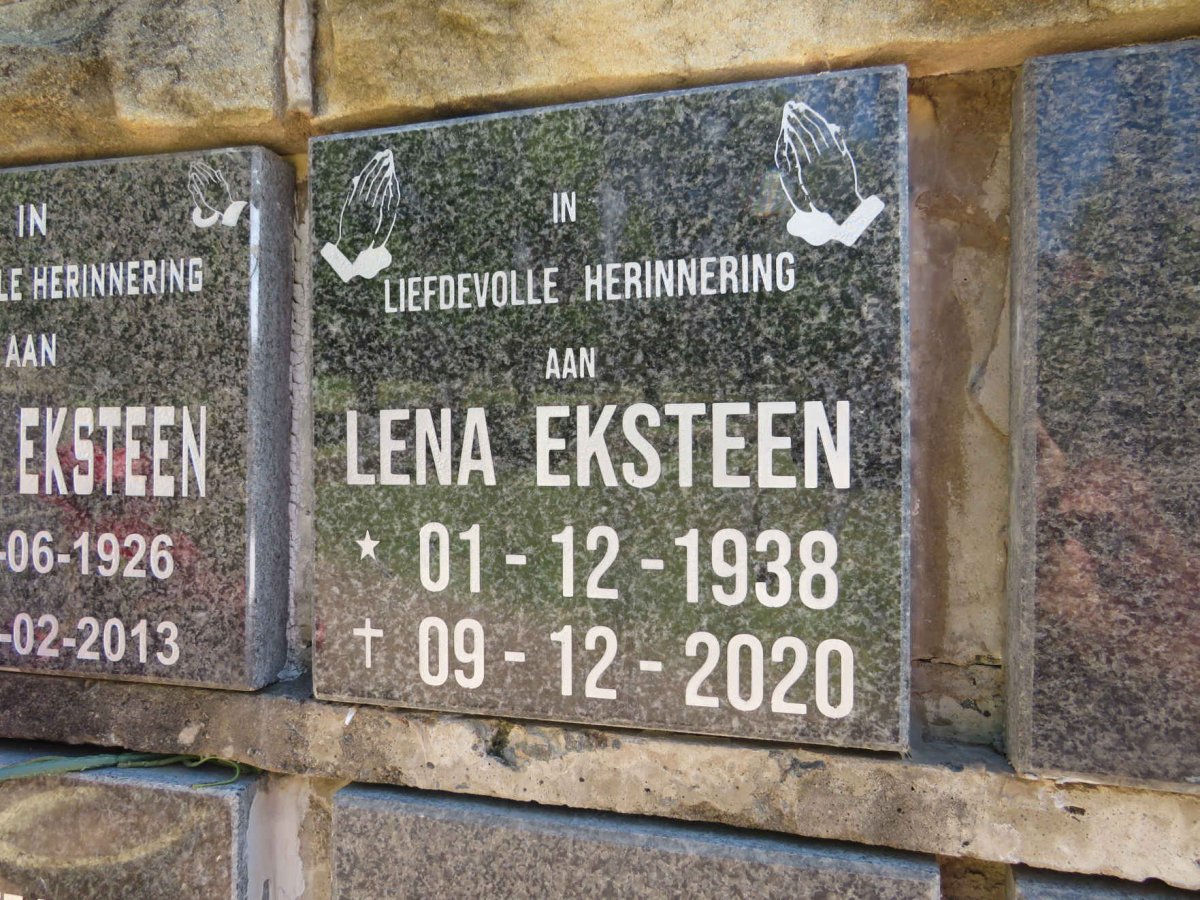 EKSTEEN Lena 1938-2020