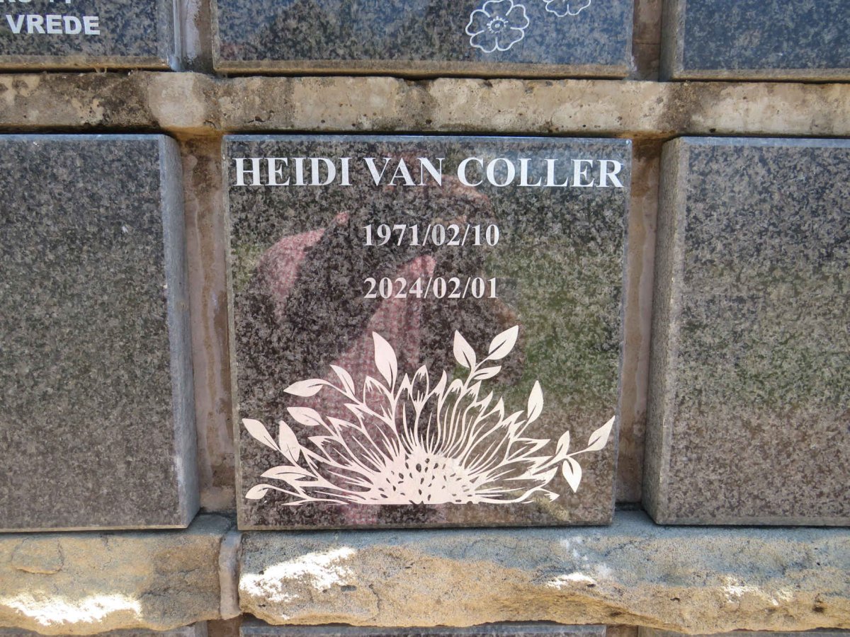 COLLER Heidi, van 1971-2024