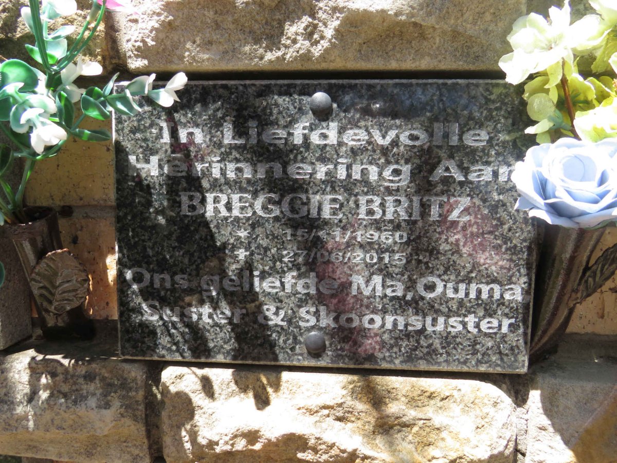 BRITZ Breggie 1960-2015