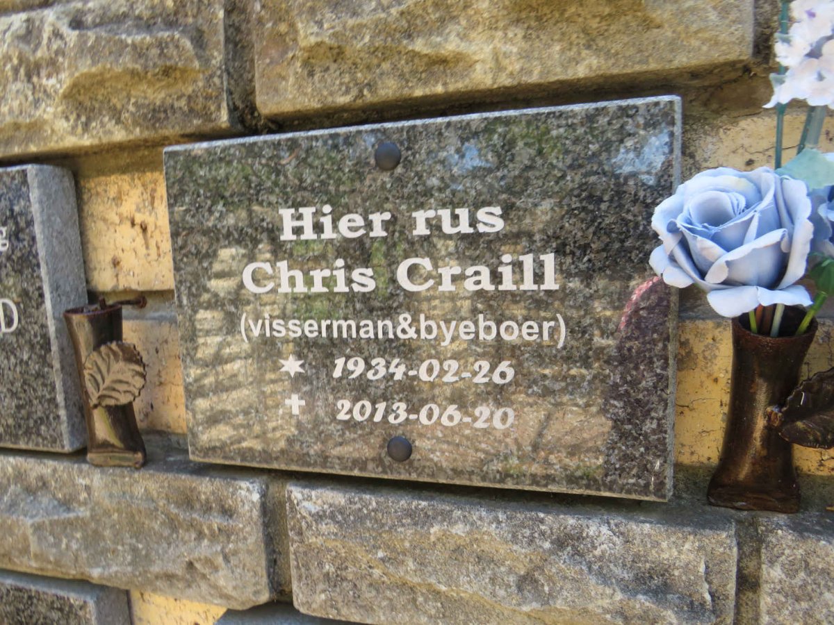 CRAILL Chris 1934-2013