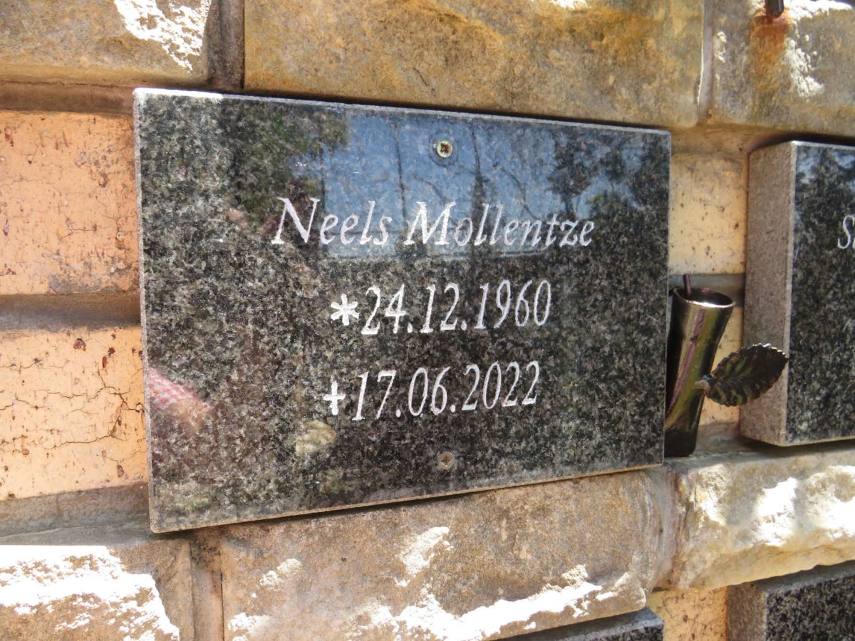 MOLLENTZE Neels 1960-2022
