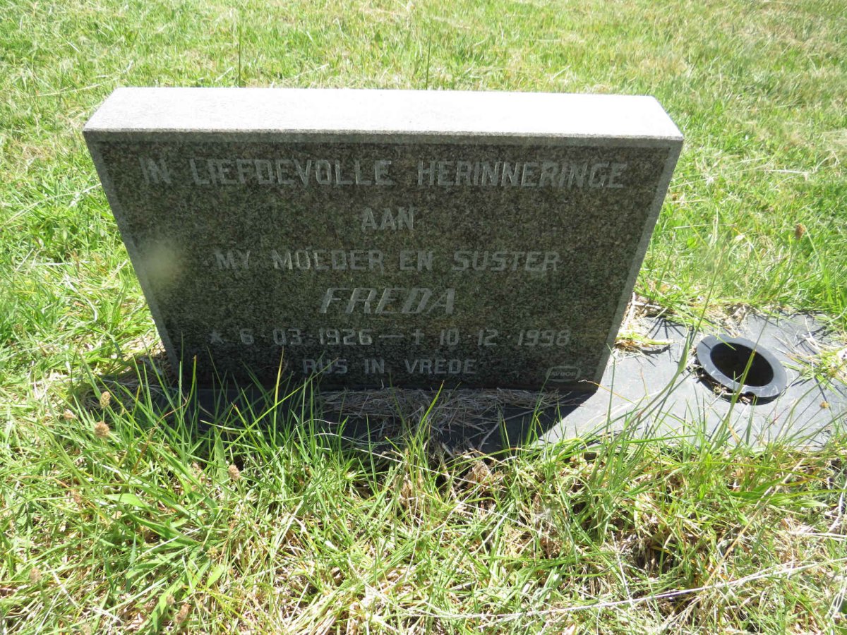 ? Freda 1926-1998