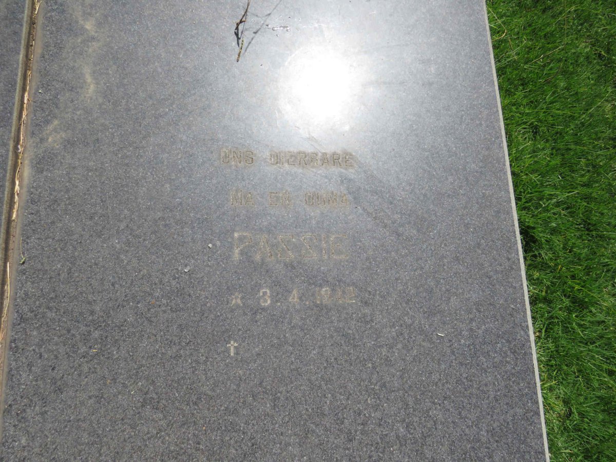 ANDERSON Passie 1912- :: ANDERSON Frikkie 1937-1987 _3