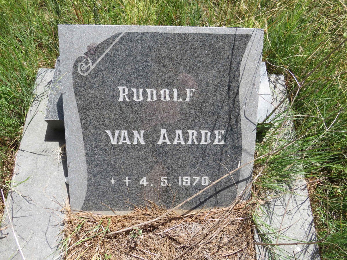 AARDE Rudolf, van 1970-1970