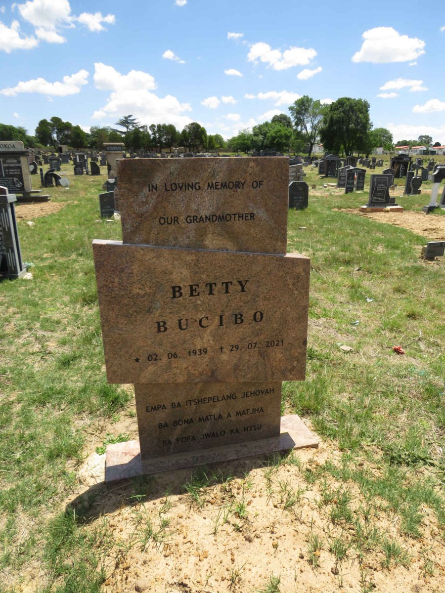 BUCIBO Betty 1939-2021