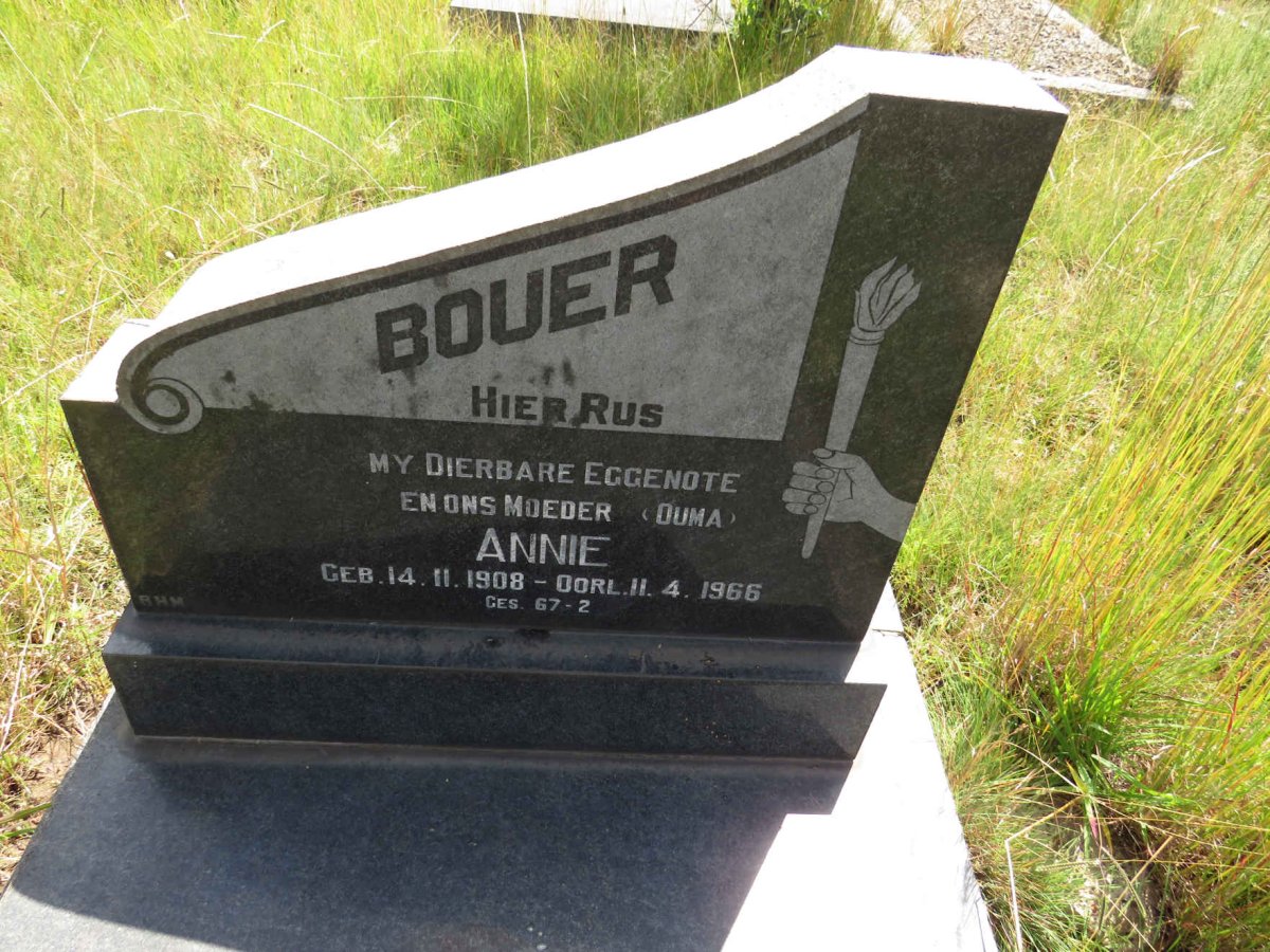 BOUER Annie 1908-1966