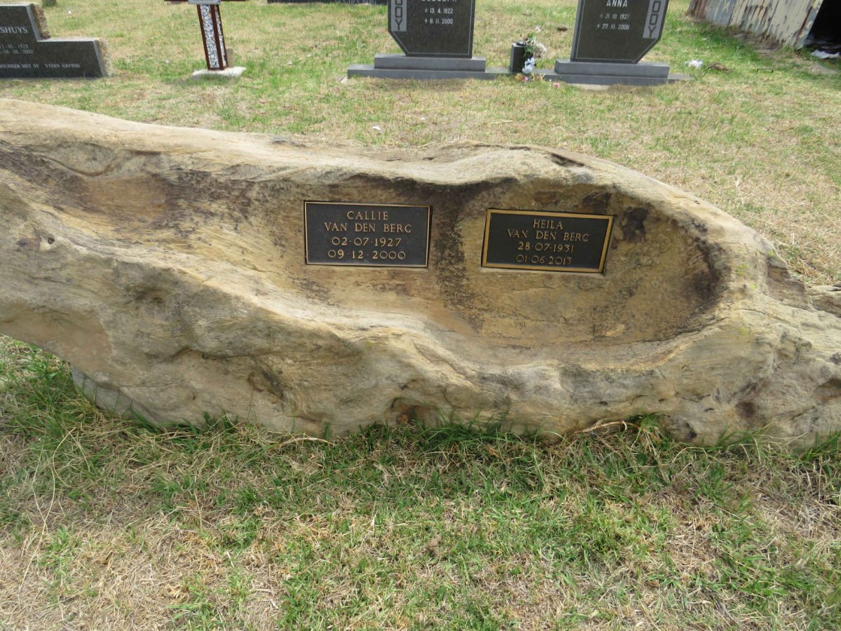 BERG Callie, van den 1927-2000 & Heila 1921-2013 _1