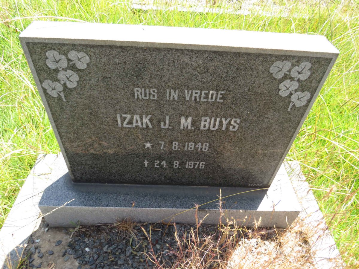 BUYS Izak J.M. 1946-1976