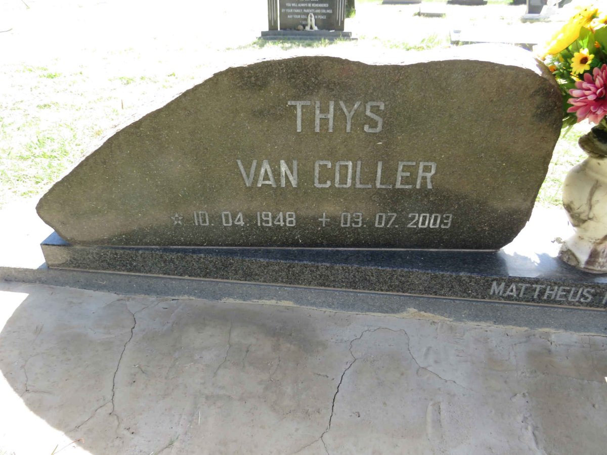 COLLER Thys, van 1948-2003 & Rika 1950-2020 _1