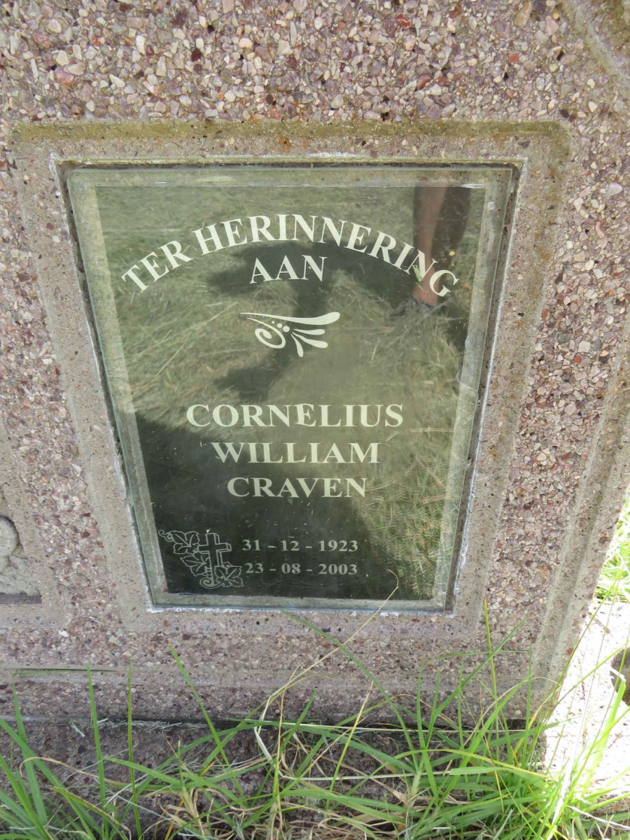 CRAVEN Cornelius William 1923-2003