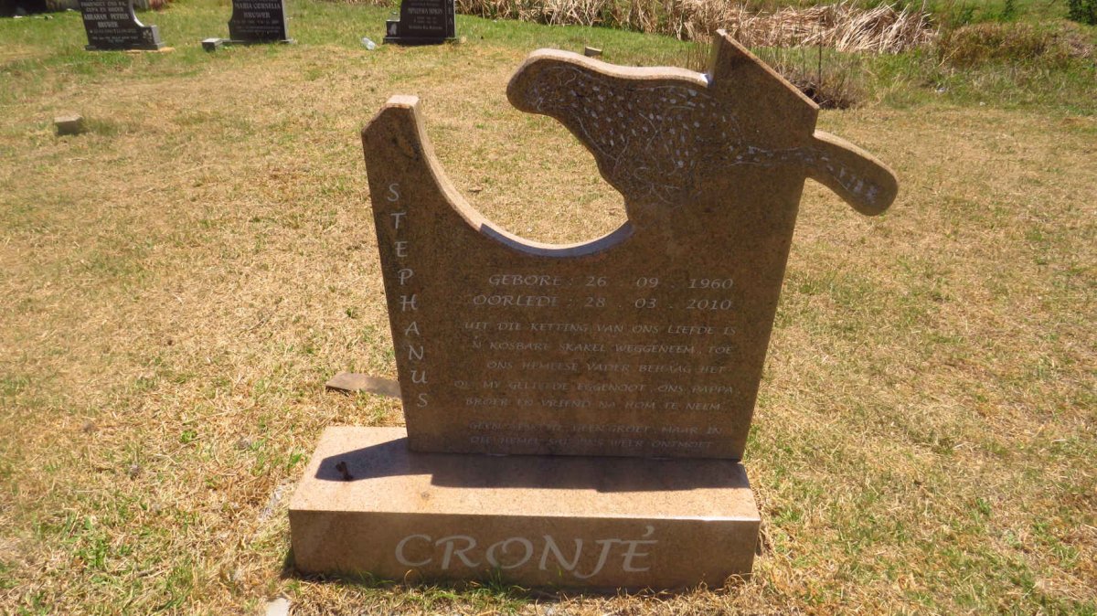 CRONJE Stephanus 1960-2010